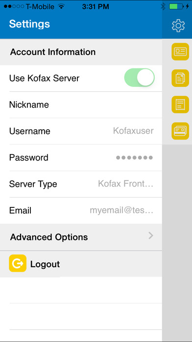 Kofax Mobile Capture Classic screenshot 2