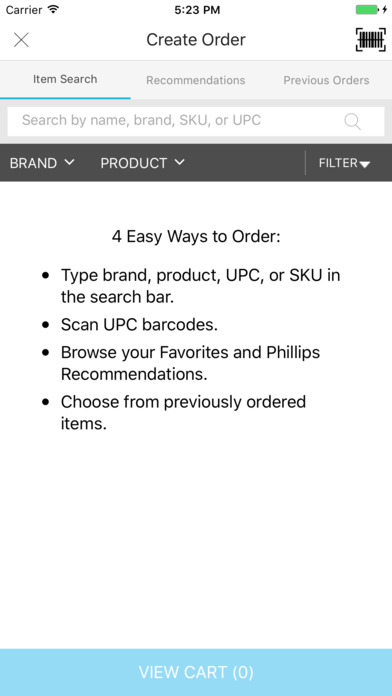 Phillips Mobile Ordering App screenshot 4