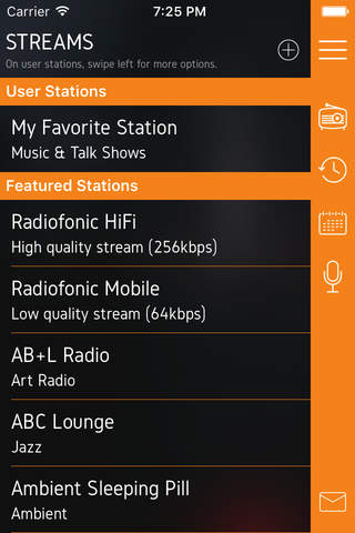 Radiofonic screenshot 3