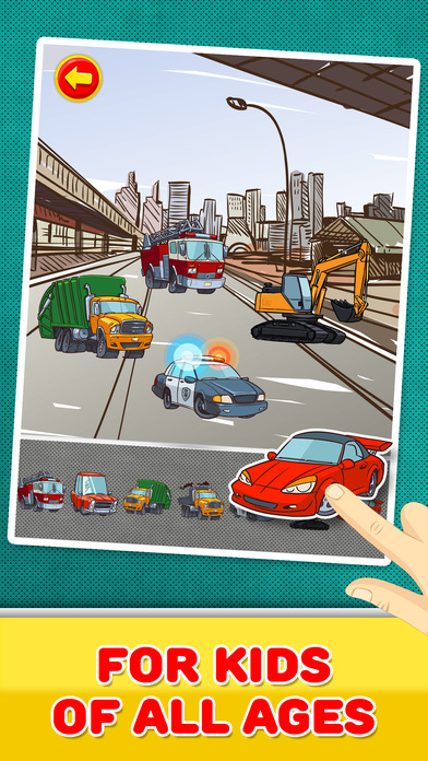 Cars, Trucks & Vehicles : Game for Children screenshot 3