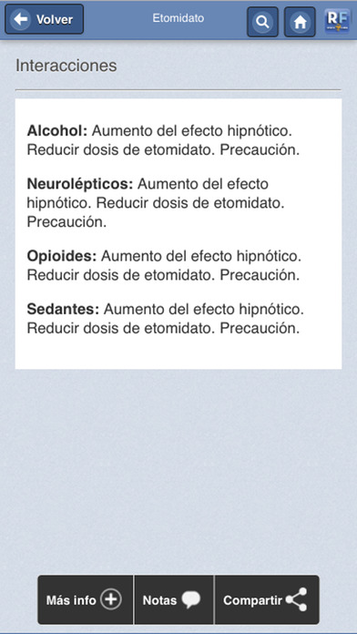 Guía de Fármacos y Anestesia screenshot 4