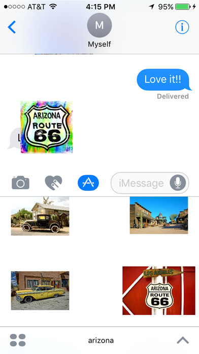 Arizona Stickers for iMessage screenshot 2