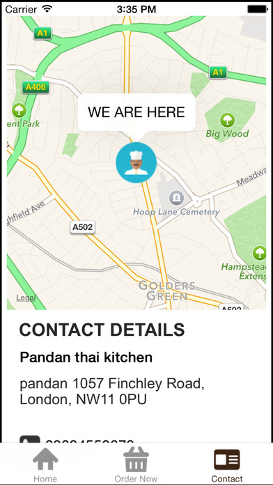 Pandan thai kitchen screenshot 4