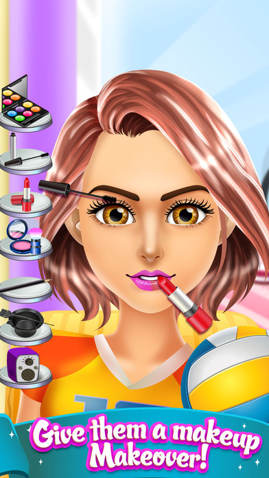 Kids Salon Spa Makeover Games (Girls & Boys) screenshot 2