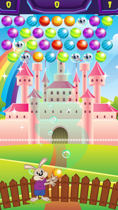 Bubble Shooter Bunny Shooting Game screenshot 3