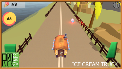 Icecream Delivery Truck Driving : Traffic Racer X screenshot 2