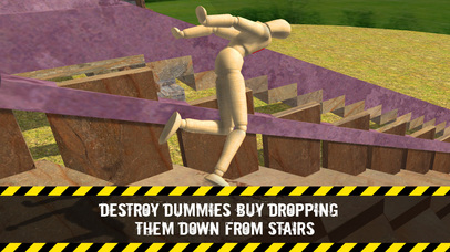 Stair Ragdoll Crash Test Simulator 3D screenshot 2