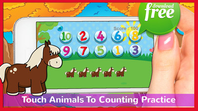 Preschool Animals Counting Maths Games screenshot 2