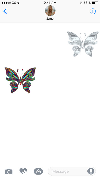 Butterfly Stickers! screenshot 2