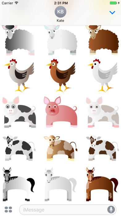 Little Pets Stickers screenshot 2