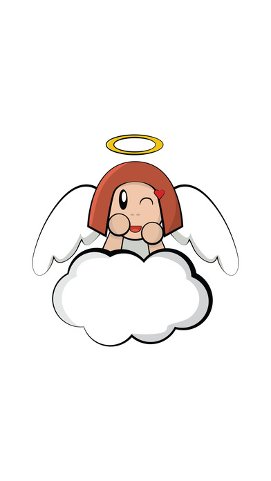 Cupid God - Angel in Heaven Stickers screenshot 2