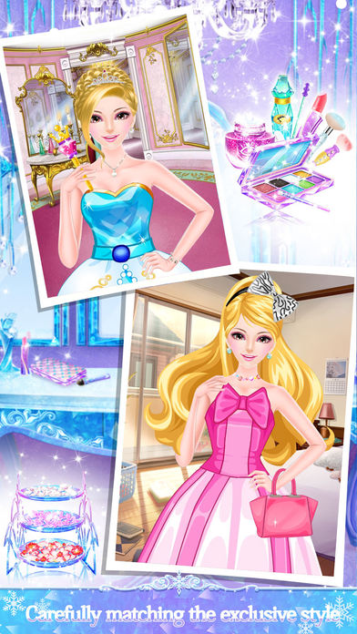 Princess Makeup Salon - Chic Girl Makeover Game screenshot 2