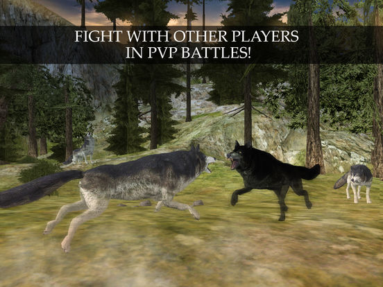 Скачать Wild Wolf Quest Online: PVP Survival Simulator