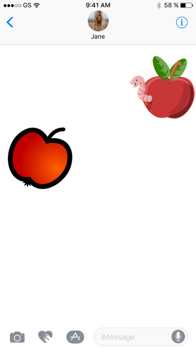Apples Two Sticker Pack! screenshot 2