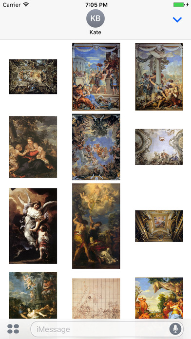 Pietro Da Cortona - Artworks Stickers screenshot 2