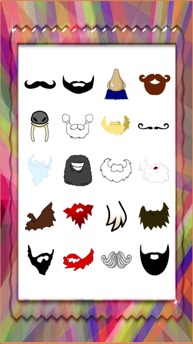 Mustaches & Beards Stickers screenshot 2