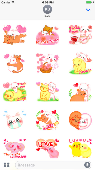 Love Family Animated Stickers screenshot 2