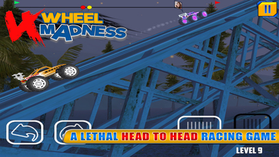 4 Wheel Madness - Monster truck Race 4 Kids screenshot 2