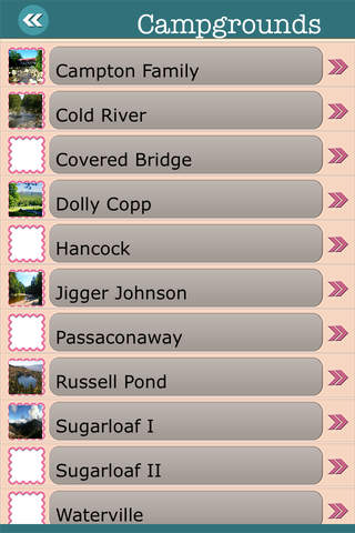 New Hampshire State Campgrounds & Hiking Trails screenshot 3