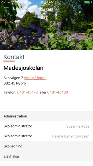 Skolapp Nybro screenshot 4