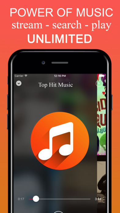 Musica - Top Hit Music Stream Player screenshot 2