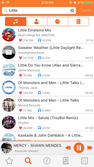Music Listen - mp3 music songs play screenshot 4