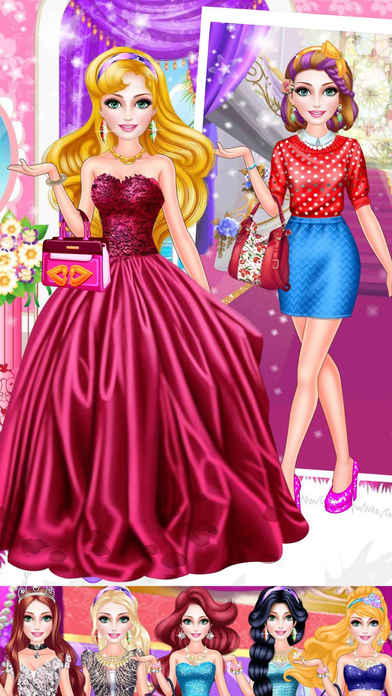 Princess Gown Salon - Makeover Girl Games screenshot 4