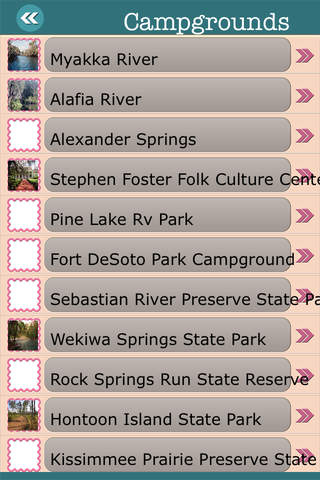 Florida State Campgrounds & Hiking Trails screenshot 3