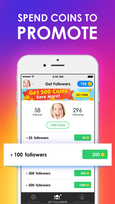 Likes & Get Followers - Followers for Instagram screenshot 3