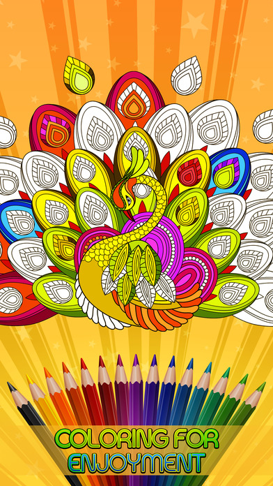 Adult Coloring Book - Creatively Calm Mind screenshot 4