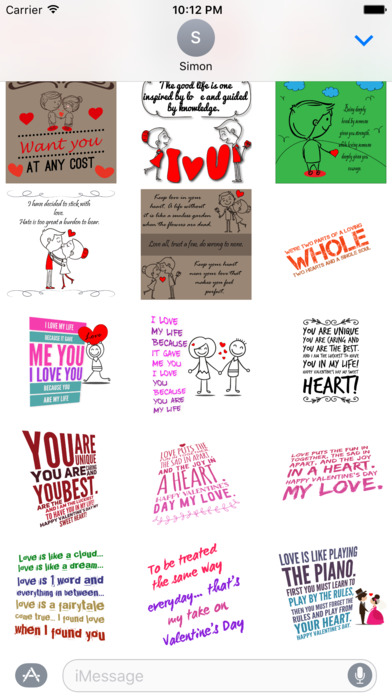 My Valentine Sticker screenshot 4