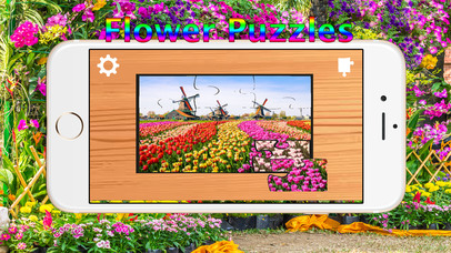 Magic Flower Jigsaw Puzzles for Kids and Adults screenshot 2