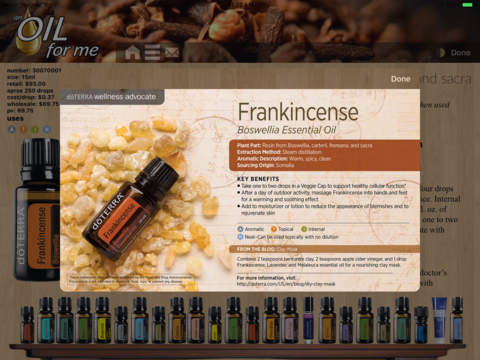 doTERRA - An Oil For Me - Reference, Tools & Guide screenshot 3