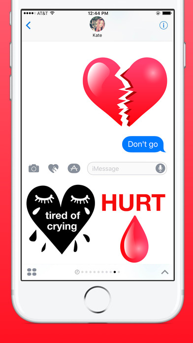 Broken Heart Sticker Pack screenshot 4