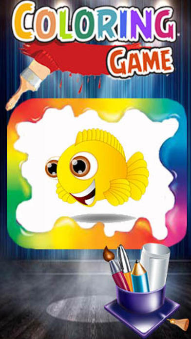 Fish Kids Coloring Best Version screenshot 2