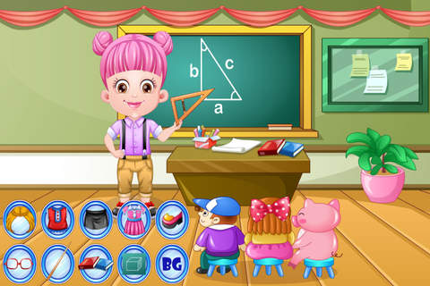 Baby Teacher Dress Up screenshot 3