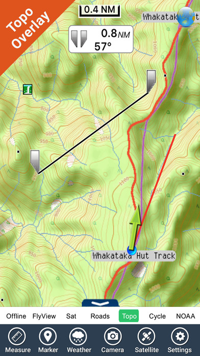 Te Urewera National Park GPS charts Navigator screenshot 3