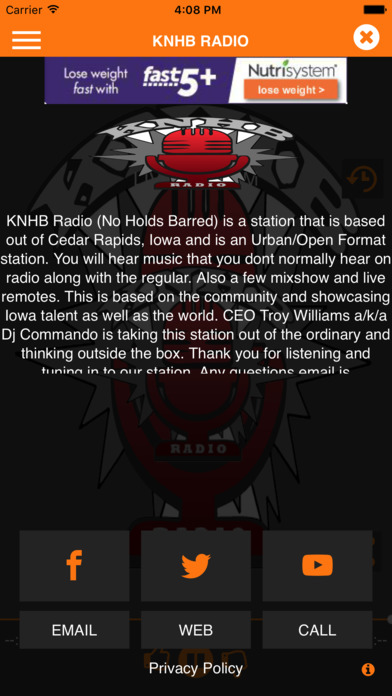 KNHB Radio screenshot 3