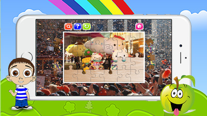 Funny Cartoon Parade Jigsaw Puzzles Games for Kids screenshot 2
