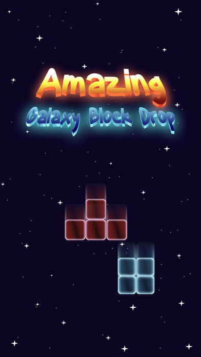 Amazing Galaxy Block Drop Pro - brain skill game screenshot 2