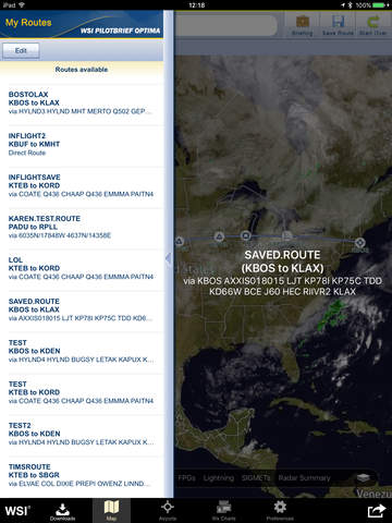 WSI Pilotbrief Optima for General Aviation screenshot 4