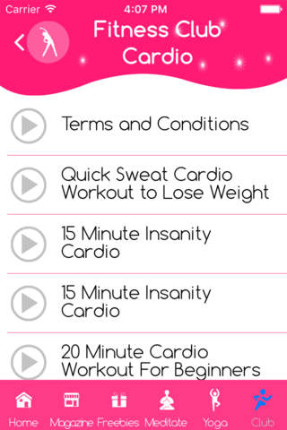 Yoga weight loss and balance workout screenshot 2