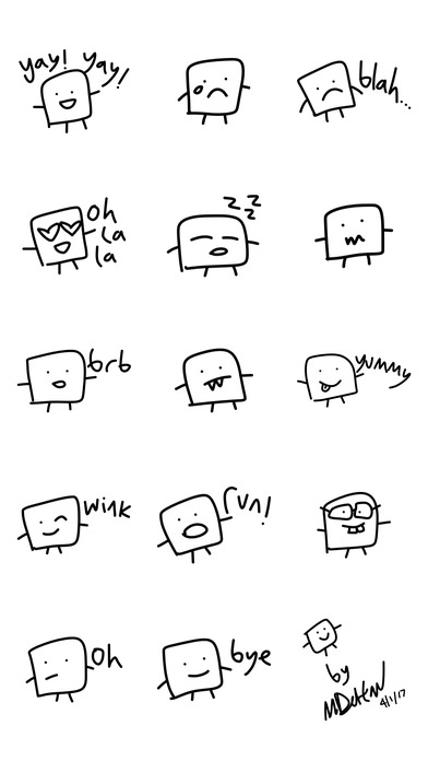 Funny Face Box sticker - emojis & photo stickers screenshot 3