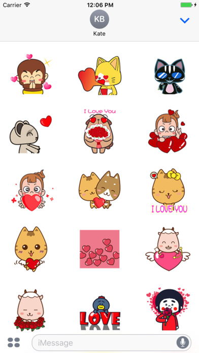 Happy Valentine Day Stickers screenshot 3