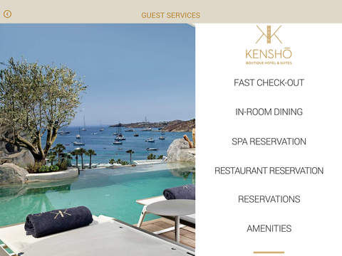 Kensho for iPad, Mykonos screenshot 2