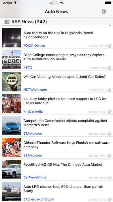Auto News FREE screenshot 2