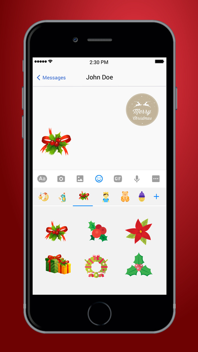 Christmas Emoji Pro screenshot 4