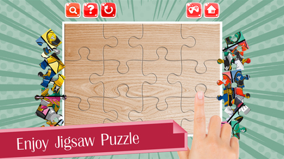 Magic Jigsaw Puzzles Play For Power Rangers screenshot 3