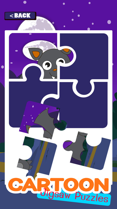 Bat Jigsaw Puzzle for Man & Kids screenshot 2