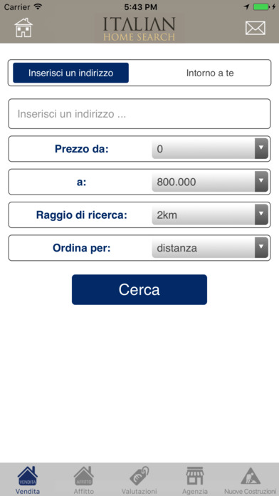 Italian Home Search screenshot 2